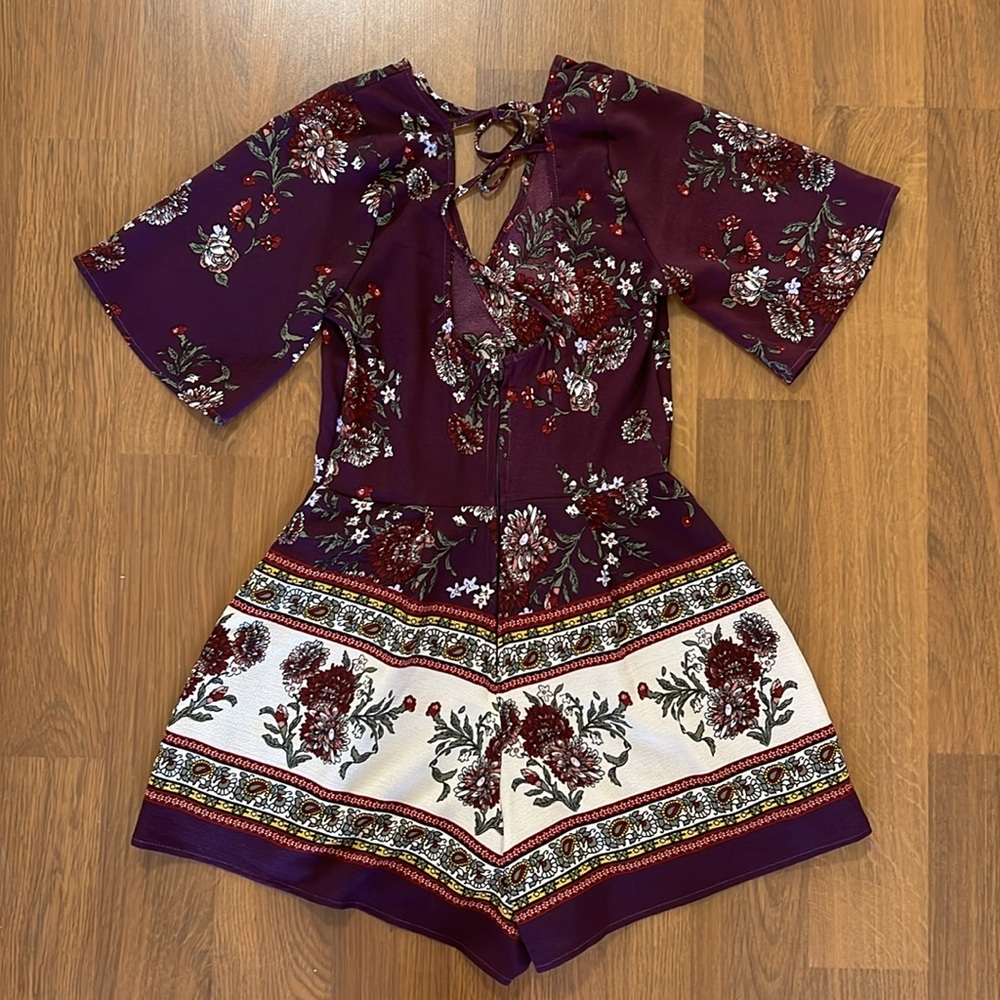 Purple Romper - Picture 3 of 4